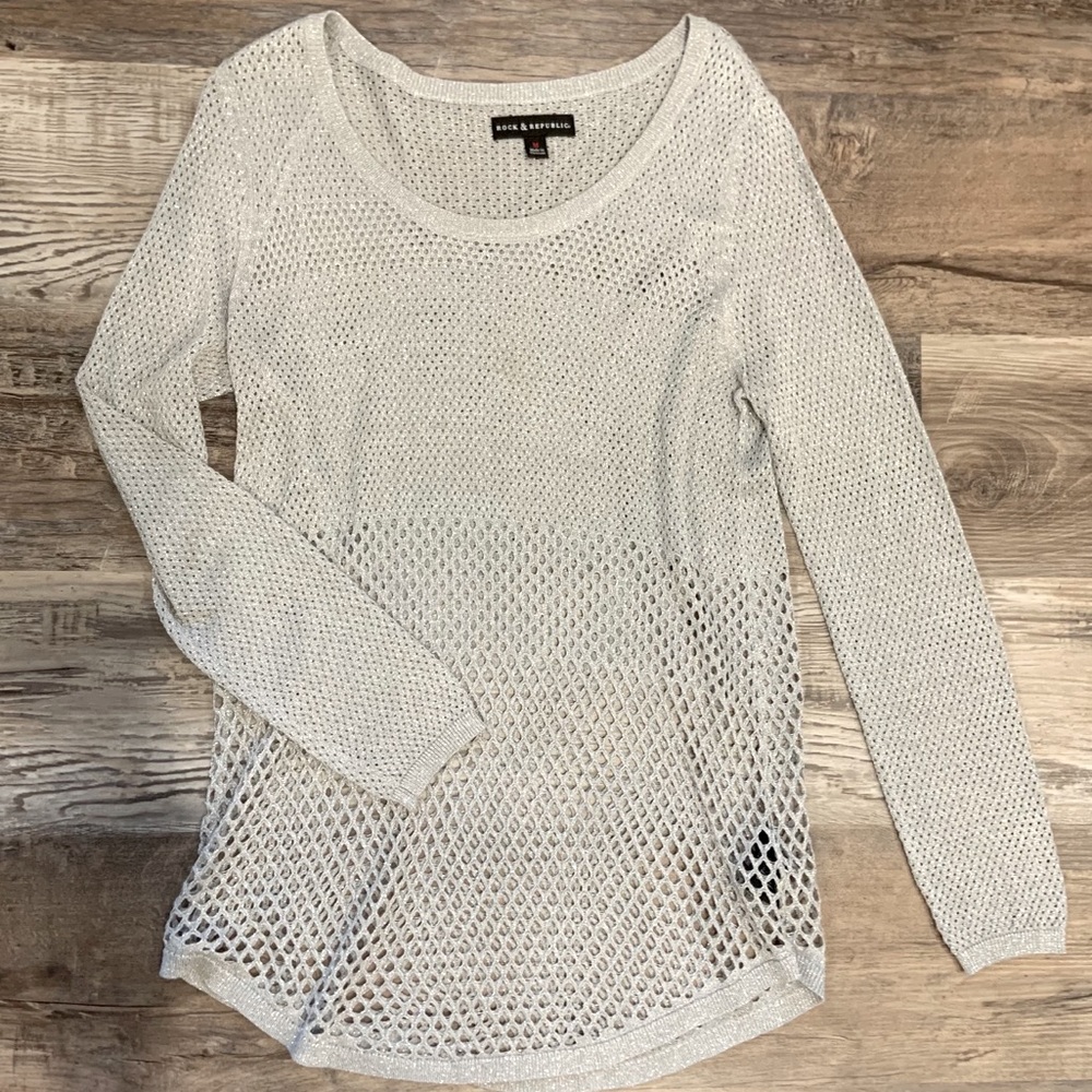R&R sheer top